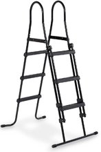 EXIT Poolleiter für Rahmenhöhen von 91-107 cm - schwarz