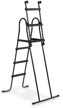 Medence létrák - Medence létra pool ladder Exit Toys 91-107 cm magas kerethez fémváz csúszásmentes fekete_0