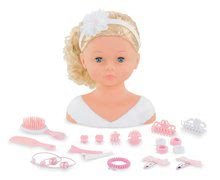 Poupées à partir de 3 ans - Tête à coiffer Corolle Hairdressing Head aux cheveux douces et parfumées, 20 accessoires, dès 3 ans_1