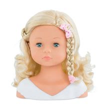 Poupées à partir de 3 ans - Tête à coiffer Corolle Hairdressing Head aux cheveux douces et parfumées, 20 accessoires, dès 3 ans_1