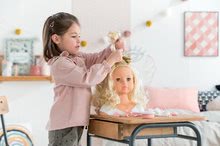 Poupées à partir de 3 ans - Tête à coiffer Corolle Hairdressing Head aux cheveux douces et parfumées, 20 accessoires, dès 3 ans_0