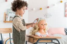 Játékbabák 3 éves kortól - Fésülhető babafej Hairdressing Head Corolle szépséges lágy illatos hajkoronával és 20 kiegészítővel 3 évtől_11