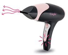 Játékbaba kiegészítők - Hajszárító Hairstyling set Les Rendies Corolle játékbabának 14 kiegészítővel, elektronikus 3 évtől_0