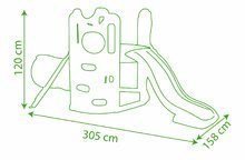 Prolézačky pro děti - Prolézačka Tour Aventure Smoby se skluzavkou dlouhou 160 cm a tunelem od 24 měsíců_1