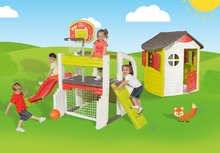 Hracie centrá -  NA PREKLAD - Centro de juegos Fun Center Smoby Con un tobogán de 150 cm y la casa Jura Lodge de 24 meses._34