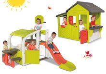 Centri za igru - Set centar za igru Fun Center Smoby s toboganom i kućica Maison Neo Floralie od 24 mjeseca_26