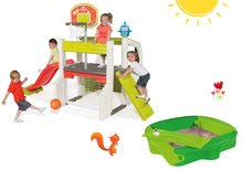 Spielzentren - Spielcenter-Set Fun Center Smoby mit Rutsche und Sandkasten Sandy mit Abdeckung ab 24 Monaten_20