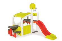 Centri za igru - Centar za igru Fun Center Smoby s toboganom dugim 150 cm i košem od 24 mjeseca_9