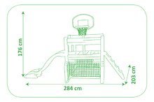 Hrací centra - Set hrací centrum Fun Center Smoby se skluzavkou dlouhou 150 cm stříkající vodní chobotnice a 7 sportovních her_22