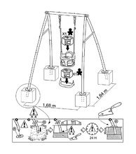 Legăne pentru copii - Leagăn Portique Plus Smoby cu structură metalică de la 12 luni_1