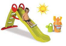 Seturi tobogane - Set tobogan Toboggan  Funny Smoby lungime de 200 cm și set de găleată cumoară de la 24 luni_48