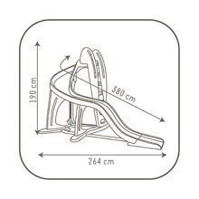 Tobogane pentru copii - Tobogan U'Turn Smoby lungime 3,8 m_3