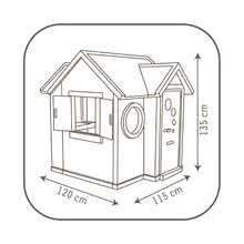 Domčeky pre deti - Domček My House Smoby s elektronickým zvončekom a UV filtrom od 24 mes_3