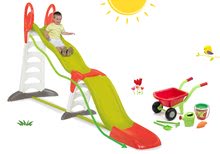 Scivoli set - Set scivolo Toboggan Super Megagliss 2in1 Smoby e carriola set di secchi in omaggio dai 24 mesi_13