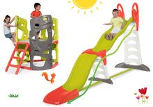 Skluzavky sety - Set skluzavka Toboggan Super Megagliss 2v1 Smoby a prolézačka Multiactivity Climbing Tower_21