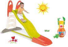 Tobogane pentru copii - Set tobogan Toboggan XL Smoby cu apă și lungime de 230 cm si set de găleată cu forme_22