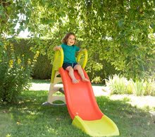 Csúszda szettek - Szett 2 közepes csúszda Toboggan KS Smoby 150 cm vízsugárral piros és türkíz 2 évtől_10