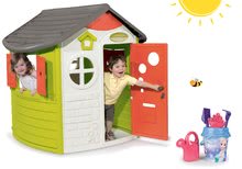 Domčeky pre deti - Set domček Neo Jura Lodge Smoby s dvoma dverami a stolík pre záhradníka od 24 mes_27