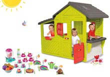 Case per bambini con altalena - Set casetta Giardiniere Neo Floralie Smoby con cucina e altalena da appendere Activity Swing_18