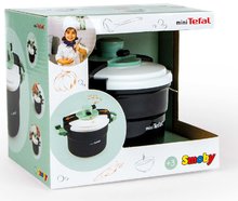Kuchyňky pro děti sety - Set kuchyňka elektronická s pračkou a žehlicím prknem Tefal Cleaning Kitchen 360° Smoby a mikrovlnka elektronická s mixérem tlakovým hrncem toustovačem konvicí a kávovarem_58