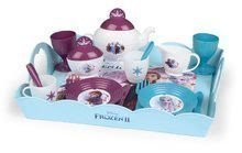 Nádobí a doplňky do kuchyňky - Servírovací vozík Frozen 2 Disney XL Tea Trolley Smoby se 17 doplňky_2