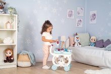 Naczynia i dodatki do kuchni - Wózek serwisowy Frozen 2 Disney XL Tea Trolley Smoby z 17 dodatkami_2