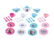Kuchyňky pro děti sety - Set kuchyňka Frozen Smoby s třpytkami a velká čajová souprava Frozen_2