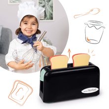 Kuchyňky pro děti sety - Set kuchyňka elektronická s pračkou a žehlicím prknem Tefal Cleaning Kitchen 360° Smoby a mikrovlnka elektronická s mixérem tlakovým hrncem toustovačem konvicí a kávovarem_5