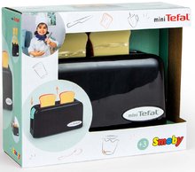 Játékkonyha kisgépek - Kenyérpirító Tefal Toaster Express Smoby két pirítóssal és felugró mechanikával szürkés-oliva_0