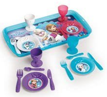 Accesorii și vase de bucătărie de jucărie - Set de prânz Frozen Smoby în cutie cu 22 de accesorii_3