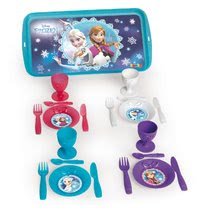 Accesorii și vase de bucătărie de jucărie - Set de prânz Frozen Smoby în cutie cu 22 de accesorii_0