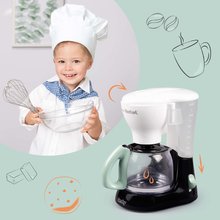 Kuchyňky pro děti sety - Set kuchyňka elektronická s pračkou a žehlicím prknem Tefal Cleaning Kitchen 360° Smoby a mikrovlnka elektronická s mixérem tlakovým hrncem toustovačem konvicí a kávovarem_12