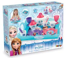 Accesorii și vase de bucătărie de jucărie - Tavă pentru servit Frozen Disney Smoby cu sclipici şi 17 accesorii acvamarin_3