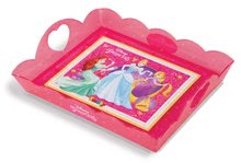 Accesorii și vase de bucătărie de jucărie - Tavă pentru servit cu set de ceai Prinţesele Disney Smoby roz cu sclipici cu 17 accesorii_2