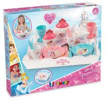 Accesorii și vase de bucătărie de jucărie - Tavă Prințesele Tea Time Tray XL Smoby cu set pentru ceai de 17 piese_3