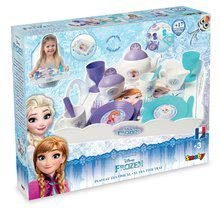 Kuhinje za djecu setovi - Set kuhinja Frozen Smoby sa šljokicama i set za čaj Frozen na pladnju_7