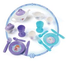 Accesorii și vase de bucătărie de jucărie - Cărucior pentru servire Frozen XL Tea Trolley Smoby cu 17 accesorii mov_1