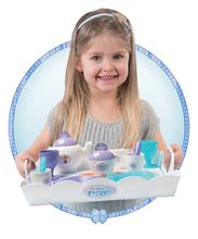 Accesorii și vase de bucătărie de jucărie - Cărucior pentru servire Frozen XL Tea Trolley Smoby cu 17 accesorii mov_2