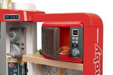 Kuchyňky pro děti sety - Kuchyňka rostoucí s tekoucí vodou Tefal Evolutive Gourment Smoby s kompletní výbavou a žehlicím prknem_39