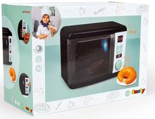 Játékkonyha kisgépek - Mikró hanggal és fénnyel Tefal Electronic Microwave Smoby elektronikus croissant és 