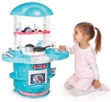 Bucătării simple de jucărie - Bucătărie Frozen Ma Premier Smoby cu aripi şi cu 17 accesorii albastru-roz de la 18 luni_1