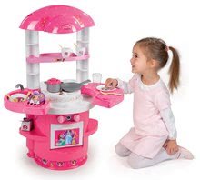 Egyszerű játékkonyhák - Játékkonyha Hercegnők Ma Premier Smoby szárnyakkal és 17 kiegészítővel rózsaszín 18 hó-tól_0