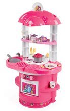 Bucătării simple de jucărie - Bucătărie Prinţese Ma Premier Smoby cu aripi şi cu 17 accesorii roz de la 18 luni_1