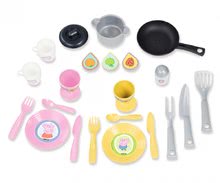 Cuisines simples - Cuisine avec une machine à café Peppa Pig Cooky Smoby Avec un bureau ouvrable et un tube avec 22 accessoires à partir de 18 mois._1