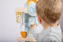 Otroški sprehajalčki - Komplet sprehajalček in voziček z zavoro Croc Baby Walker Minikiss 3in1 Smoby z didaktično kuhinjo in kockami_38