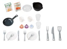Obyčejné kuchyňky - Set kuchyňka Bon Appétit Chef Smoby s chladničkou a kávovarem a vozík se snídaní 100% Chef_3