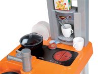 Obyčejné kuchyňky - Set kuchyňka Bon Appétit Chef Smoby s chladničkou a kávovarem a vozík se snídaní 100% Chef_1