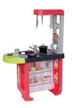 Kuchynky pre deti sety - Set kuchynka Cherry Special Smoby so zvukmi a sada nákupný vozík s potravinami 100 ks_6