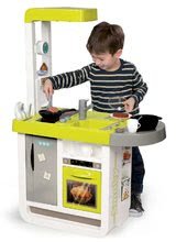 Igre v gospodinjstvu - Komplet čistilni voziček z vedrom Clean Smoby sesalnik in kuhinja z zvoki zeleni_4