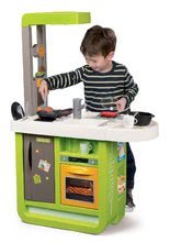 Kuchyňky pro děti sety - Set kuchyňka Cherry Kitchen Smoby se zvuky a kávovarem a topinkovač Tefal Express_1